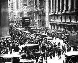 La quiebra de la Bolsa de Nueva York provoca la gran depresión