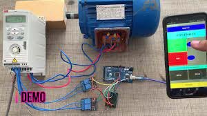 Control de un motor Trifasico por medio de Celular