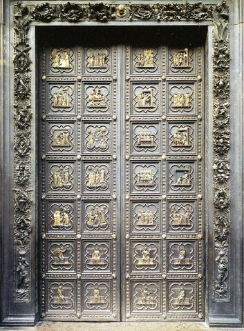 Baptisterio de Pisa, Puertas