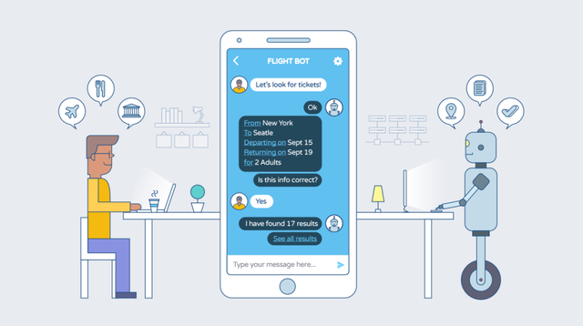 tecnología de datos artificiales en el diseño de chatbots