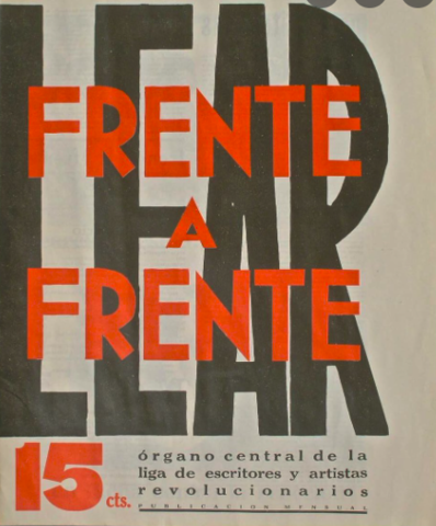 LEAR Liga de Escritores y Artistas Revolucionarios