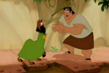 Pacha and Kuzco split up