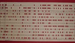 PRIMERA TAJETA PERFORADA