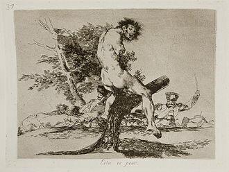 Les Désastres de la guerre, Goya