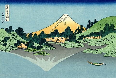 Trente-six vues du mont Fuji, Hokusai