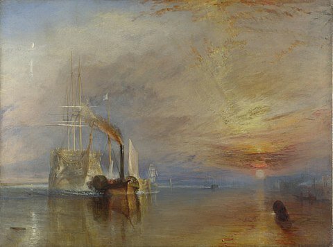 Le Dernier Voyage du Téméraire, William Turner