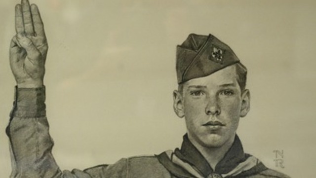 he joined the boy scouts