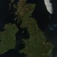 Satellite image of the united kingdom