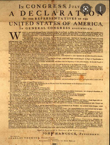 Declaration of Independence