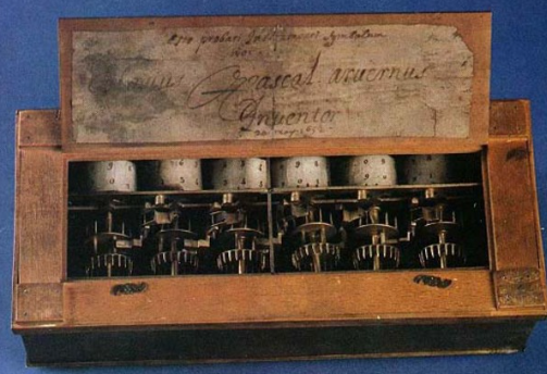 La primera maquina de pascal