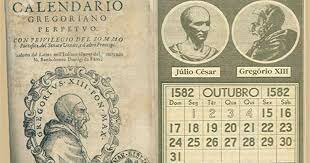 Instáurase o calendario gregoriano