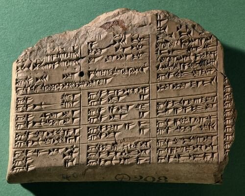 CUNEIFORM (3000 B.C)