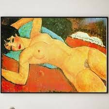 Nu couché, les bras ouverts, Amedeo Modigliani