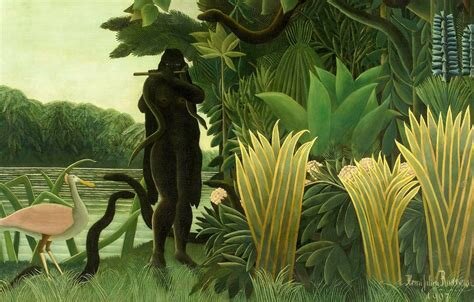 La charmeuse de serpent, Henri Rousseau