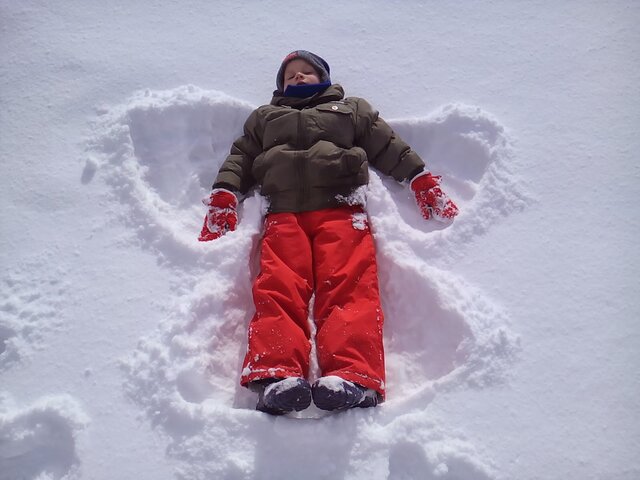Vaig anar a la neu per primera vegada