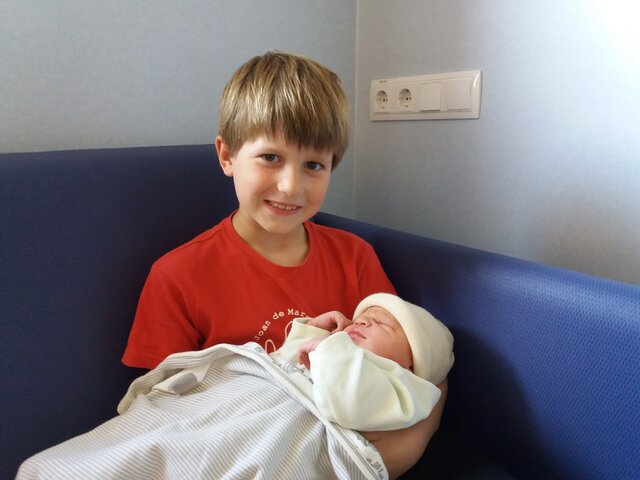 va néixer el meu germà NIL