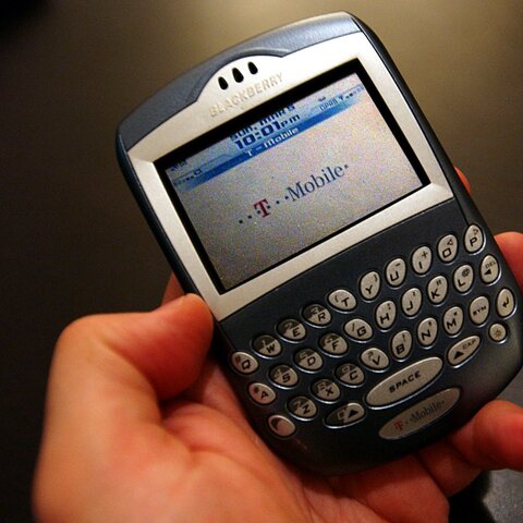 First Blackberry Smartphone Released
