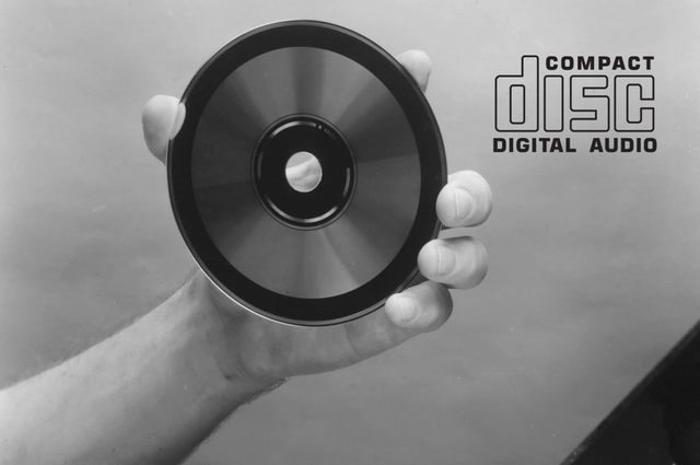 The first compact disc