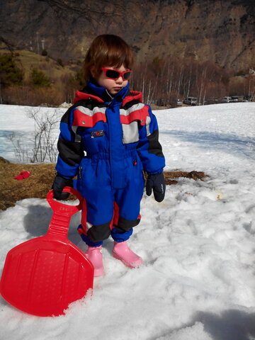 Primera vegada a la neu