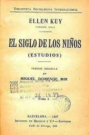En el Siglo del Niño (Barnets Århundrade, The Century of the Child, en inglés) Ellen Key propuso que los niños deberían ser la preocupación central de la sociedad durante el siglo XX, que ella denominó “el siglo del niño”.