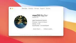 macOS Big Sur