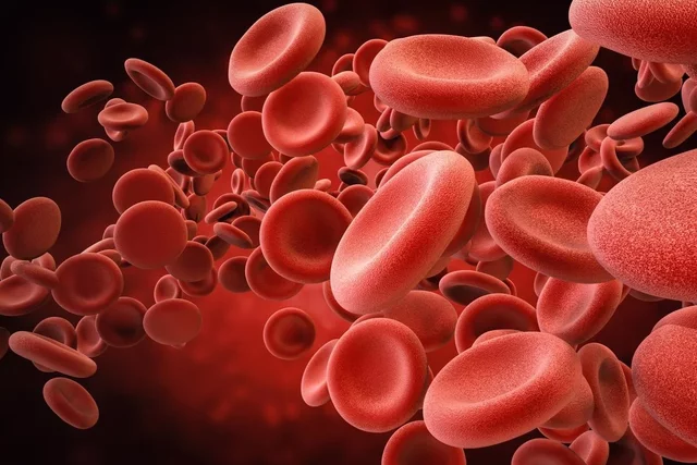 First time viewing blood cells