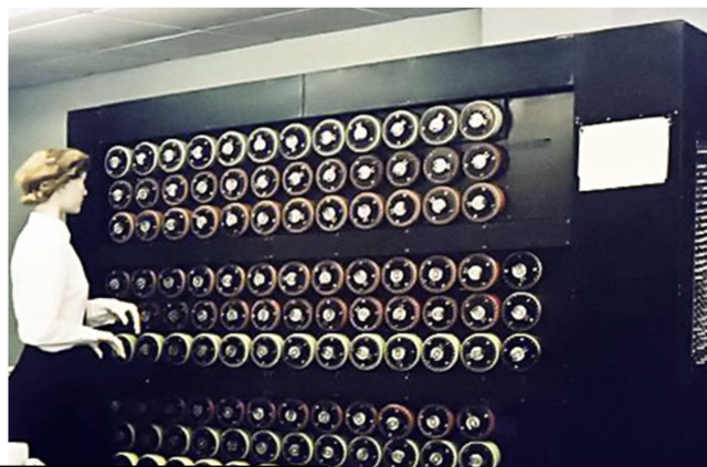 The first Bombe is completed