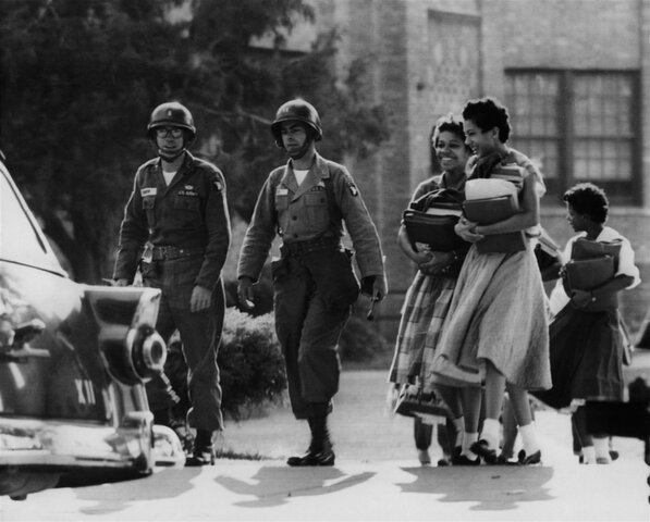 Faubus vs Eisenhower