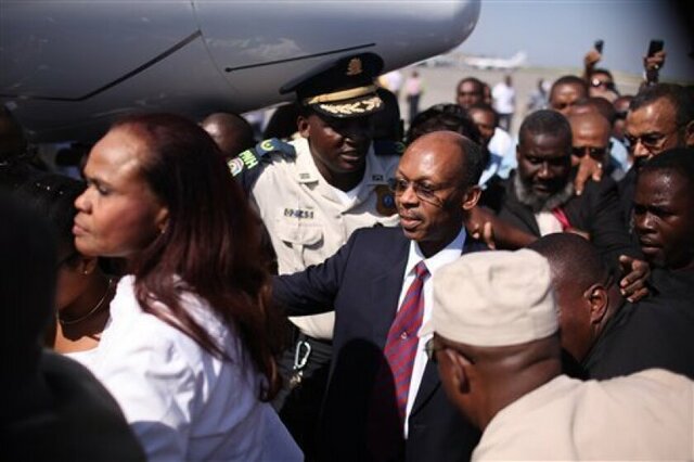 Restating the presidency of president Aristide.