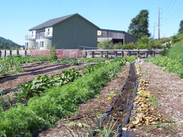 She moved with her grandparents on a farm