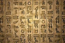 Hieroglyphic script developed in Egypt