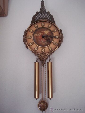 Reloj mecánico de pesas