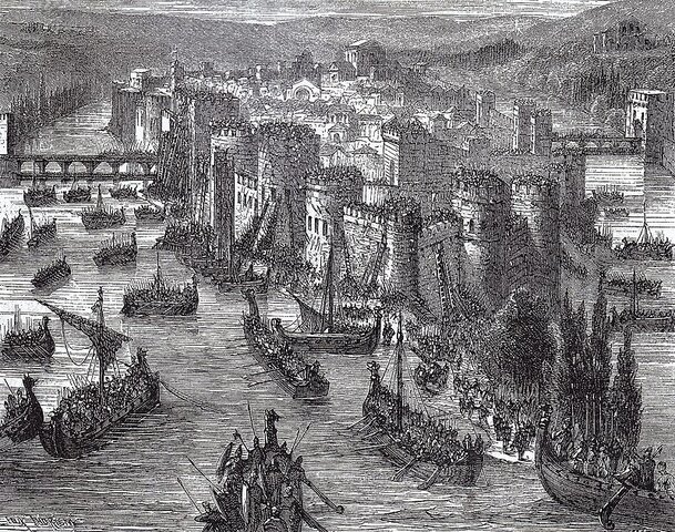 The first raid