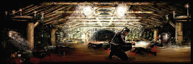 Grendel attacks Herot