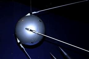 First satellite 1957 by soviet union