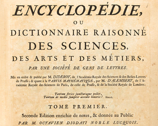 Publicación de la Enciclopedia