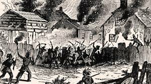 King Philip's War begins in colonial villages of Massachusetts, between Colonists and Native Americans.