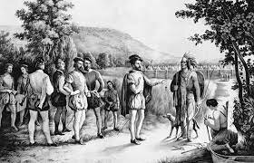 renchmen Jacques Cartier navigate the St. Lawrence River names an Island along the River Montreal.