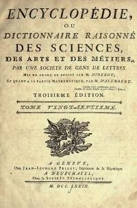 Aparición de la Enciclopedia