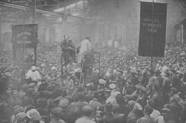 Revolución marxista soviética en Rusia