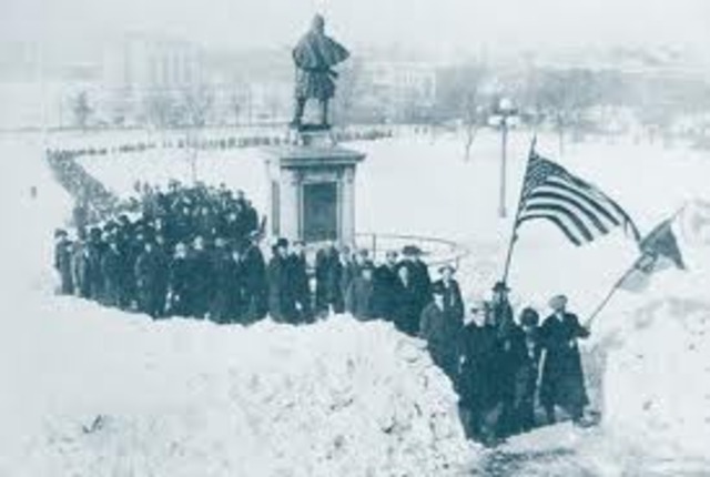 Mary Harris Jones' protest