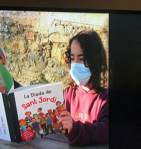 Vaig tenir que fer clase amb covid