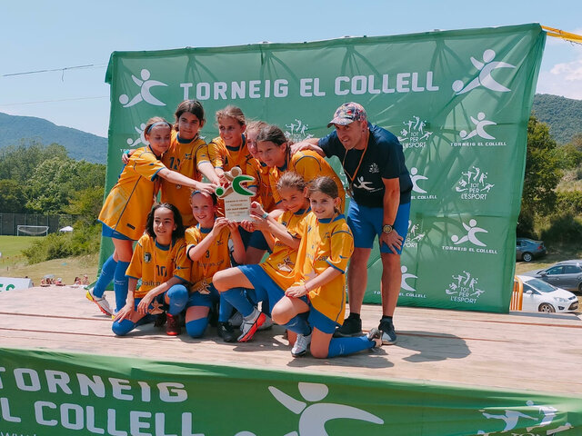 Vaig jugar un torneig de futbol
