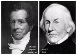 Laurent Clerc returns to America with Thomas H. Gallaudet