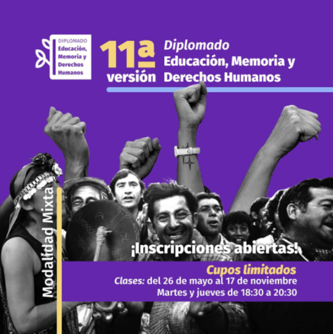 Taller de memoria con diplomado Educación, memoria y ddhh