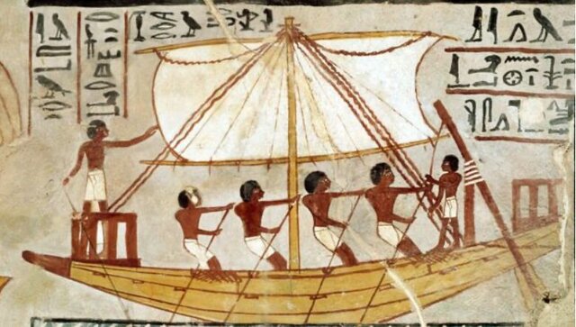 barco egipcio