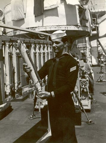 Primera botella inventada por Nansen, que aún sigue activa