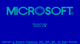 Timeline: Versiones de Word