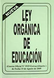 Ley Orgánica de la Educación Pública
