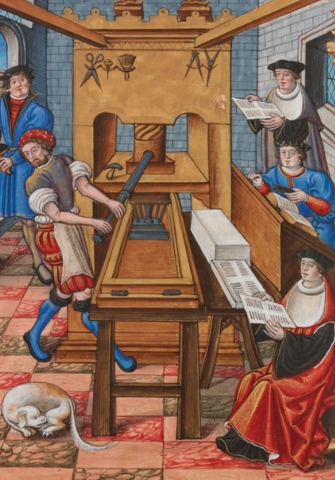 Invención de la imprenta